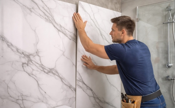 4 шага к идеальной стене: самоклеящиеся панели и подготовленная поверхность — правила и ошибки 4 шага к идеальной стене: самоклеящиеся панели и подготовленная поверхность — правила и ошибки